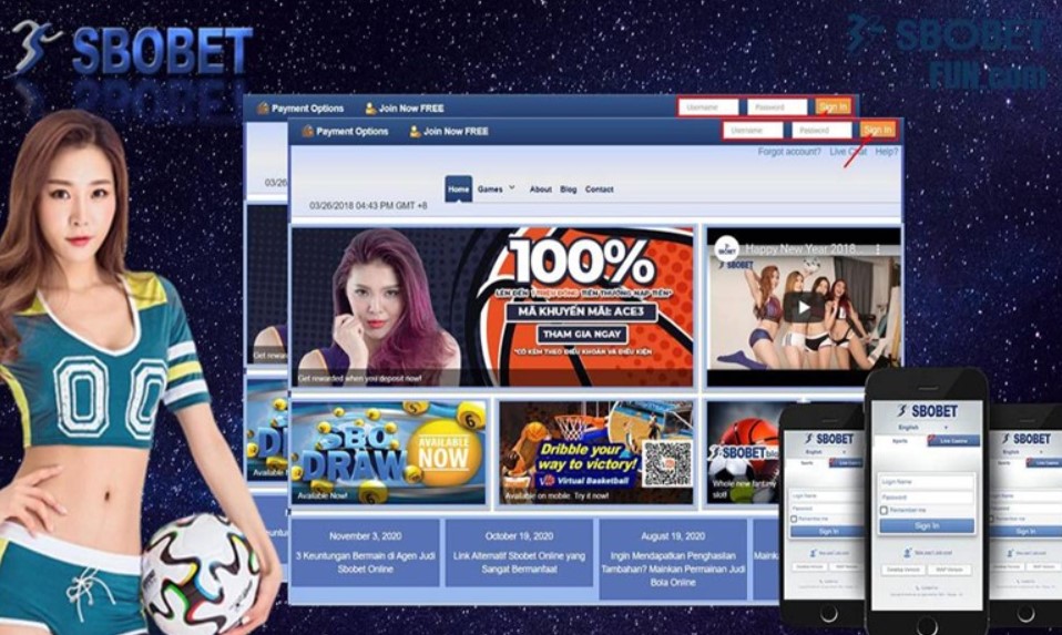 Người chơi có thể tham gia sbobet bằng cách chọn biểu tượng game trong danh sách trò chơi cá cược 188bet.